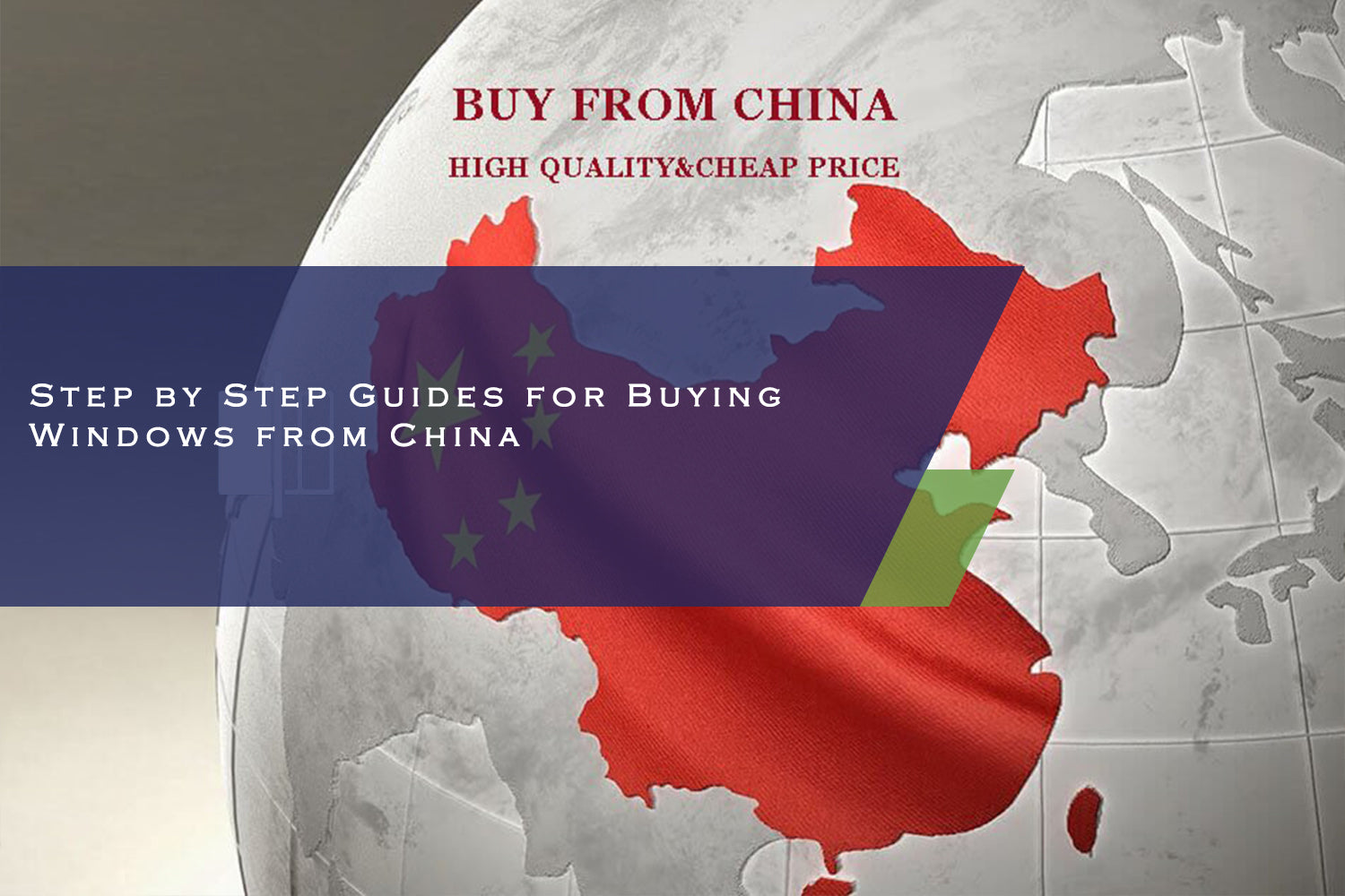 Step by Step Guides for Buying Windows from China
