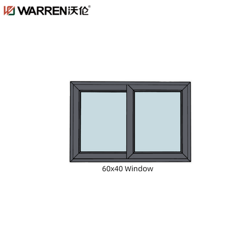 WDMA 60x40 Sliding Window Triple Pane Sliding Windows Reflective Sliding Window Aluminum