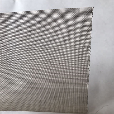 1 to 100 micron fine stainless steel woven wire mesh for window screen on China WDMA