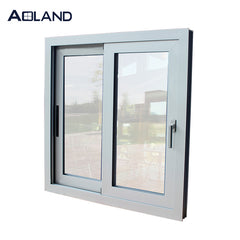 100mm frame aluminium frame tempered glass window lowe double glass sliding windows doors for sale with AS2047 on China WDMA