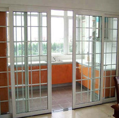 2018 Modern House Aluminium Double Glass Proof Security Sliding Door on China WDMA