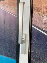 WDMA 96x80 impact sliding glass door aluminium alloy exterior door