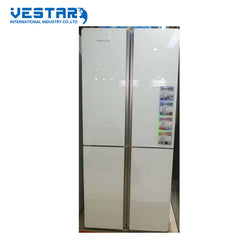 220V 50Hz refrigerator side by side door fridge freezer with 480L double door refrigerator on China WDMA