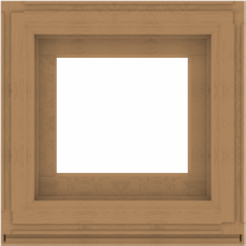 WDMA 24x24 (23.5 x 23.5 inch) Composite Wood Aluminum-Clad Picture Window without Grids-1