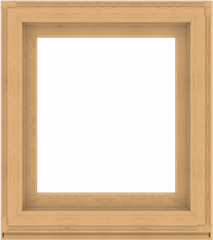 WDMA 32x36 (31.5 x 35.5 inch) Composite Wood Aluminum-Clad Picture Window without Grids-3