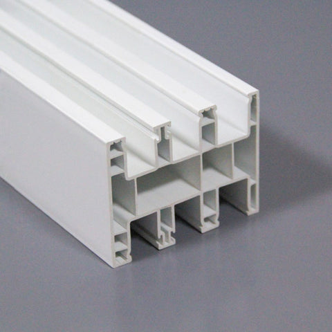 4 Track uPVC Profiles Plastic Door and Window for White Extrusion on China WDMA