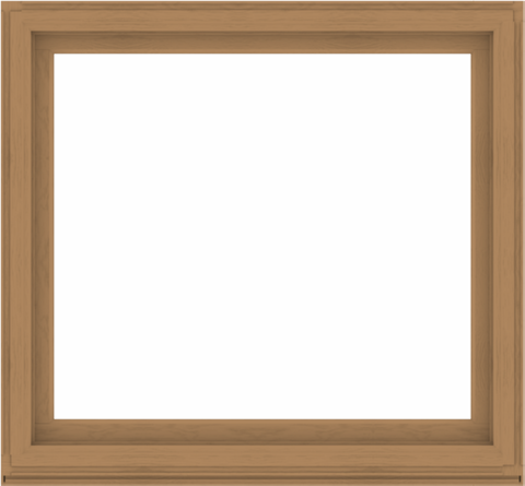 WDMA 56x52 (55.5 x 51.5 inch) Composite Wood Aluminum-Clad Picture Window without Grids-1