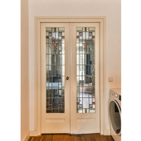 Warren 48 Inch French Patio Doors With Double Doors Interior Glass