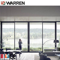 New glass sliding door system manual slide door aluminum glass sliding door system