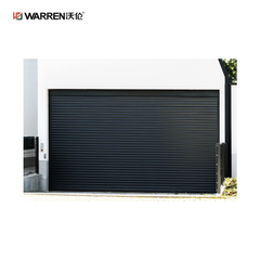Warren 9x15 Modern Roll Up Garage Doors With Windows