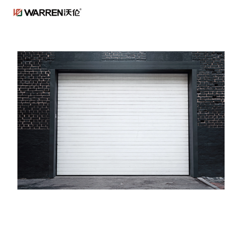Warren 6.6x9 New Automatic Garage Door With Garage Windows Aluminum