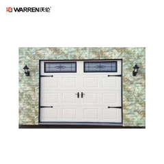 Warren 7x15 Small Glass Garage Door Black Double Doors With Window