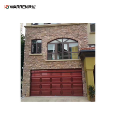 Warren 8x8 Exterior Garage Door With Window Black Garage Side Door