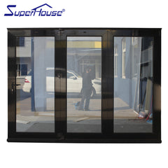 AAMA,Australia standard double glass/triple glass sliding folding patio doors on China WDMA