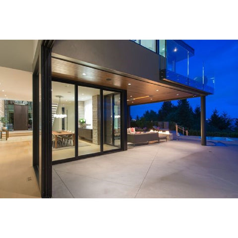 AAMA certified/NFRC certified used aluminium lift sliding glass doors with air tight design on China WDMA