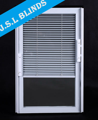 Acoustic Exterior Doors Integral Venetian Blinds on China WDMA
