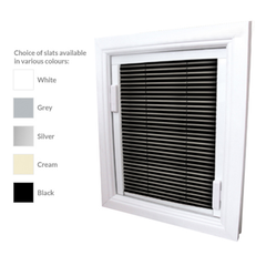 Acoustic Exterior Doors Integral Venetian Blinds on China WDMA