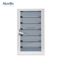 Adjustable Aluminum Glass Louvered windows With Removable Screen on China WDMA