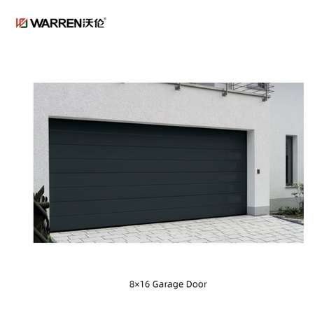 Warren 8x16 Garage Doors Aluminum Black Garage Doors for Sale