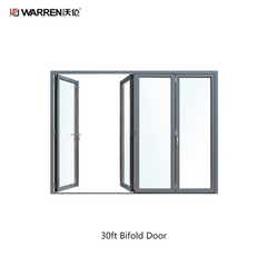 30ft Bifold Door With Glass Sliding Folding Door