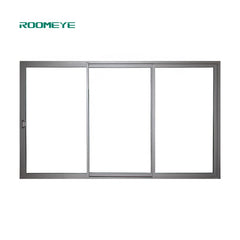 Aluminium 3 panel sliding glass door on China WDMA