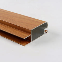 Aluminium companies in china wood grain section aluminium profile best price for Turkey on China WDMA