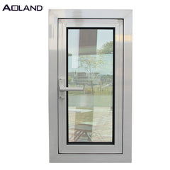 Aluminium double glazing casement windows with german brand on China WDMA