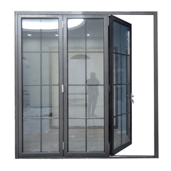 Aluminium folding exterior glass doors on China WDMA
