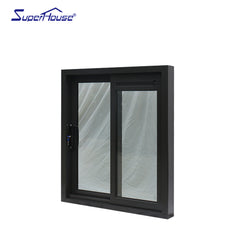 Aluminium frame customized Philippines glass sliding windows for commercial on China WDMA