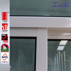 Aluminium profile translucent glass hurricane impact sliding windows for villa on China WDMA