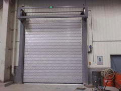 Aluminum Frame Entry Door Roll Up Industrial Door on China WDMA
