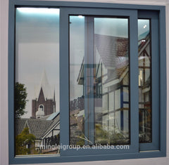 Aluminum sliding double glazed window on China WDMA