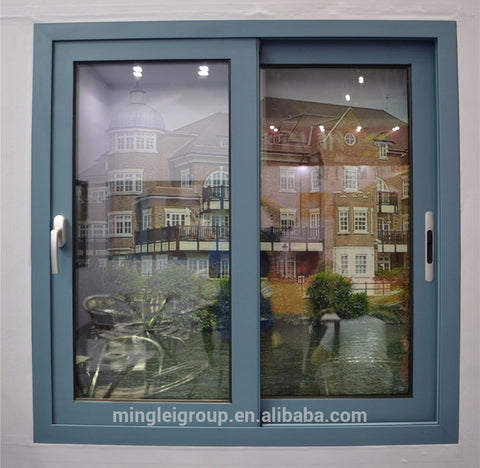 Aluminum sliding double glazed window on China WDMA