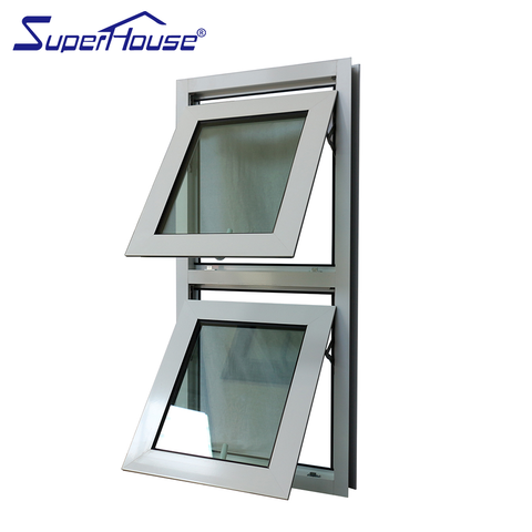 America standard aluminum alloy double awning window on China WDMA