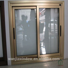 Anodized bronze aluminium window frame and glass on China WDMA