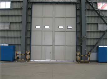 Anti-Hurricane Windproof Industrial Sliding Door for the factory on China WDMA