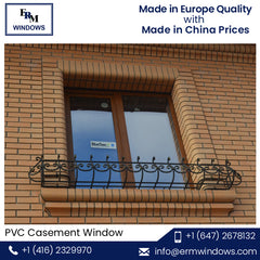 Arch Design Wind Proof UPVC Frame PVC Casement Window on Sale
