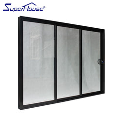 Australia standard exterior use most popular design 3 panel sliding patio door with fiberglass flyscreen on China WDMA
