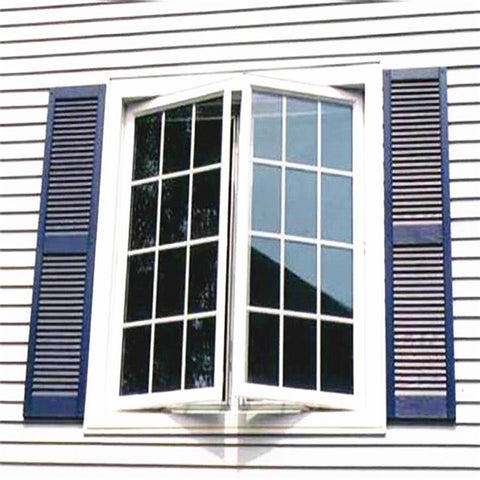Australian standard French aluminum casement window for house installation on China WDMA