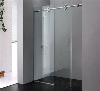 Auto Office Frameless Frosted Glass Sliding Door on China WDMA