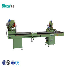 Automatic Double Head Aluminum Cutting Saw Machinery For Aluminium Window Door Fabrication on China WDMA