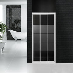 Bathroom sliding shower screen 3 panel shower door with tempered glass on China WDMA