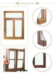 Best Price Aluminum Clad Wood Casement Flush Sash Window on China WDMA