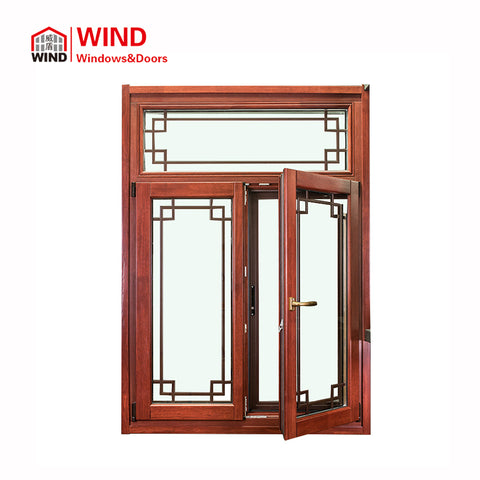 Best Soundproof American Style Garden Windows Metal Clad Wood Doors on China WDMA