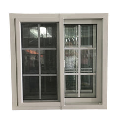 Best quality upvc windows double glass hurricane impact sliding windows on China WDMA