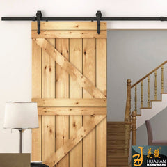 Black classic retro models type barn door rollers and sliders mechanism on China WDMA