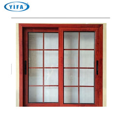 Burglar proof grill designs aluminum sliding window on China WDMA