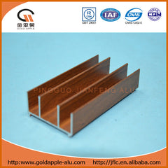 CNC machine extrusion home decor profiles door and windows of wood aluminium on China WDMA