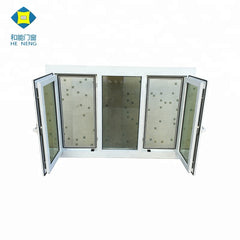 Cheap PVC 4 Panels Double Glaze Open Outside Replacement Casement Windows on China WDMA