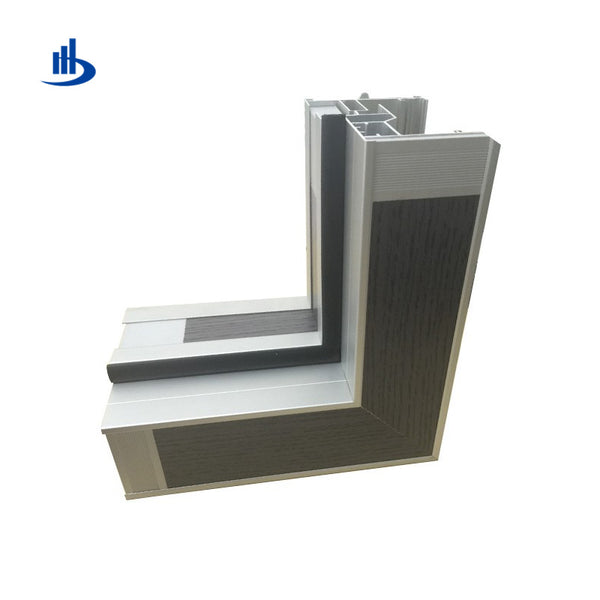 Cheap Price Classic Grey/ Silver/ wooden Color Aluminum extrusion Profile Sliding Window Frame for Glass use on China WDMA